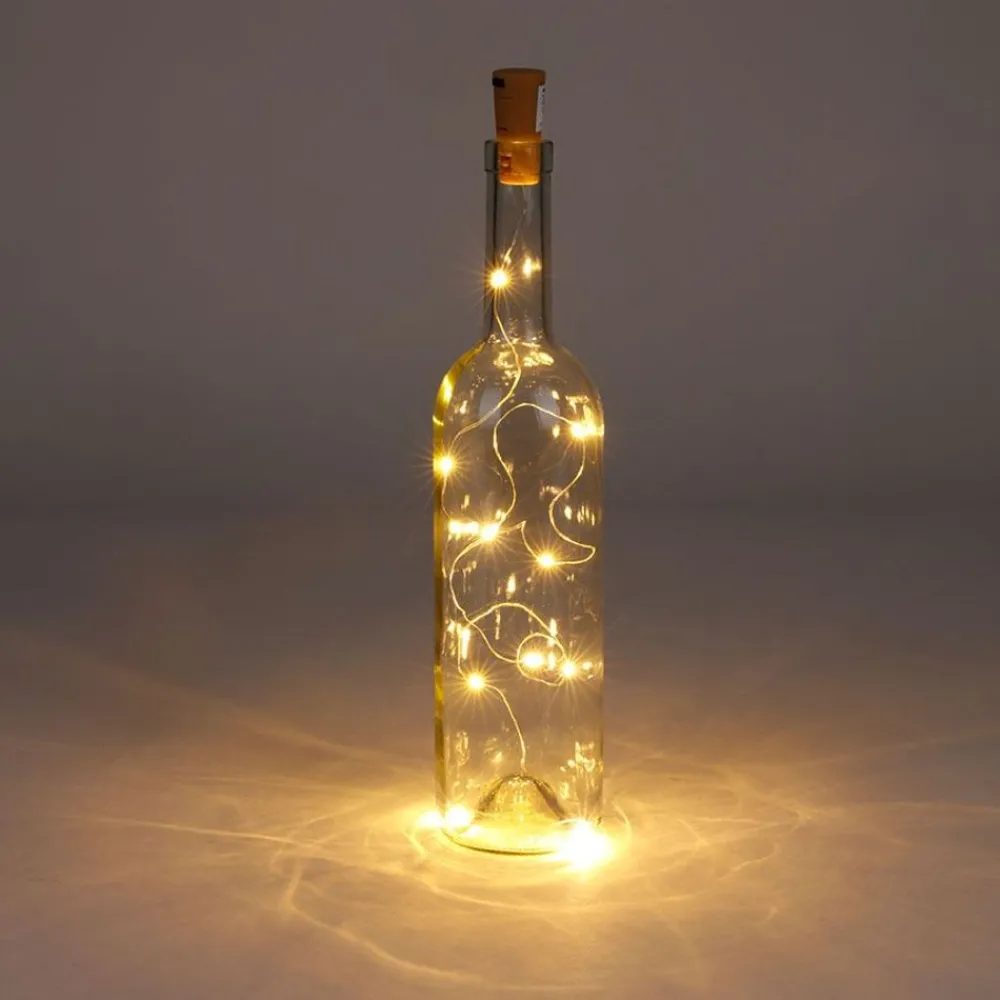 New Home Lichterketten^Flaschenlichterkette Mit 10 Leds Warmweis