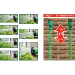 Grüner Jan Gartenschlauche Und Zubehör^Flexi Gartenschlauch 7,5-22,5M