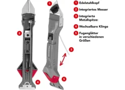 Fugentorpedo Werkzeuge^ Silikonentferner 5In1