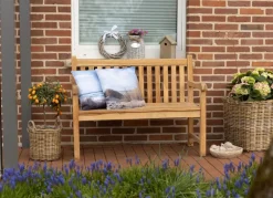 TP Gartenbänke^Gartenbank Java Natur Unbehandelt