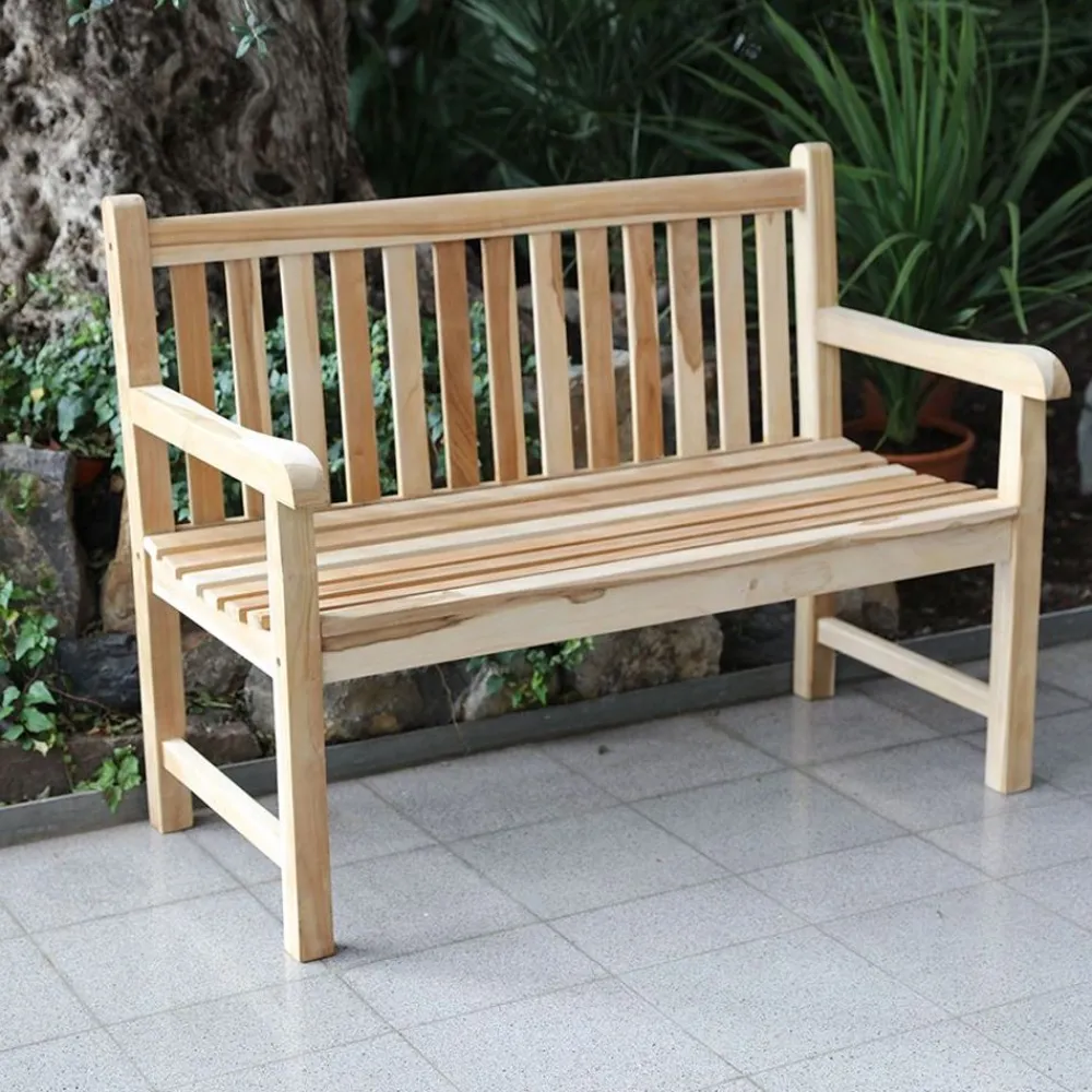 TP Gartenbänke^Gartenbank Java Natur Unbehandelt