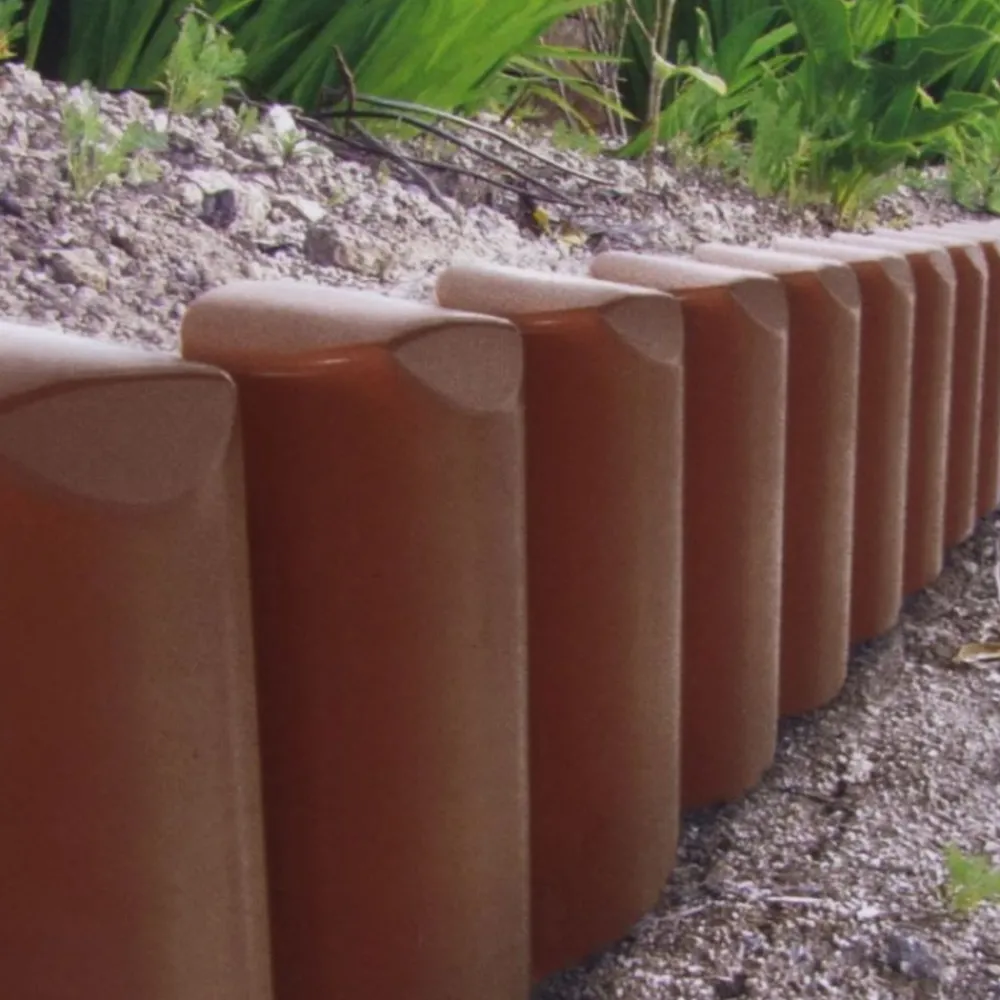Pseudohersteller Beeteinfassung^Gartenpalisade Ipbo 2,5M Braun