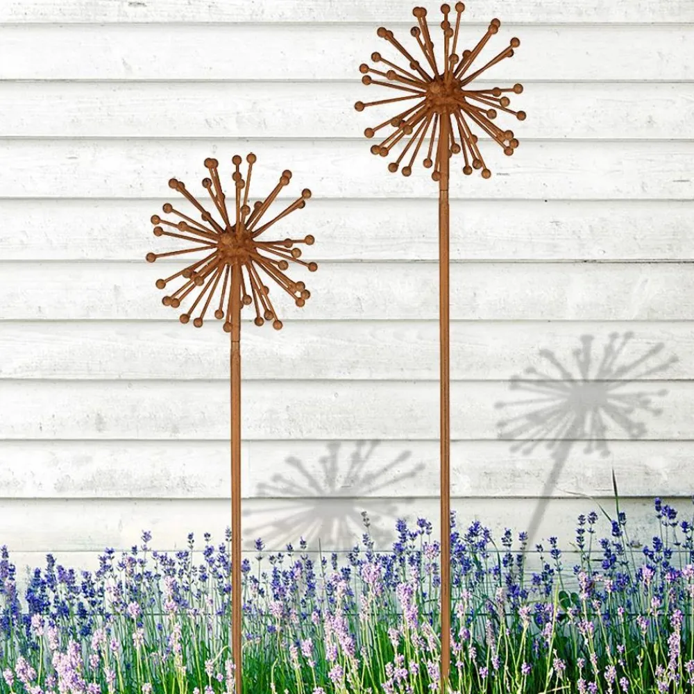 TP Gartenstecker^Gartenstecker Allium In Rostbraun 100Cm