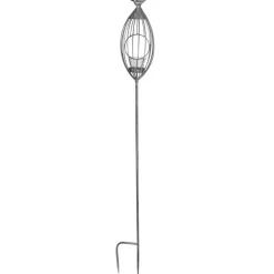 TP Gartenstecker^Gartenstecker Vogelkafig 11X101Cm Silber-Grau