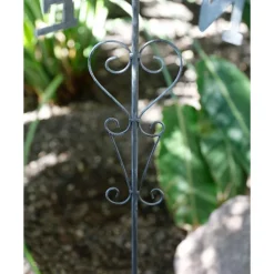TP Gartenstecker^Gartenstecker Wetterhahn 109,5Cm Vintage-Grey