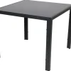 Sunny Moments Gartentische^Gartentisch Korfu Mit Glasplatte 90Cm Anthrazit
