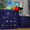 TP Körbe Und Taschen^Geflochtene FilzKörbe Dunkelblau 4-Teilig