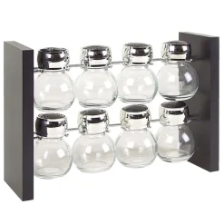 TP Küchenhelfer^Gewurzregal Gusto Mit 8 Glasstreuern