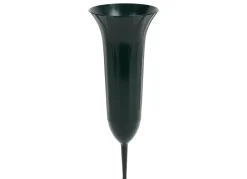 TP Gartenstecker^Grabvase 31Cm Grun