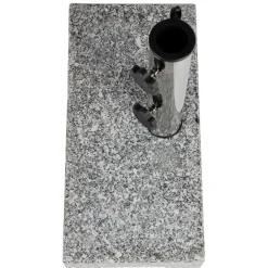 TP Sonnenschirmständer^Granit-Balkonschirmstander 25Kg Grau