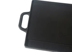 T. Philipps BBQ Grill Und Barbecue^Grillplatte Aus Gusseisen 42X23X1,5Cm