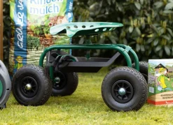 Grüner Jan Gartenwerkzeuge^Gruner Jan Fahrbarer Gartensitz