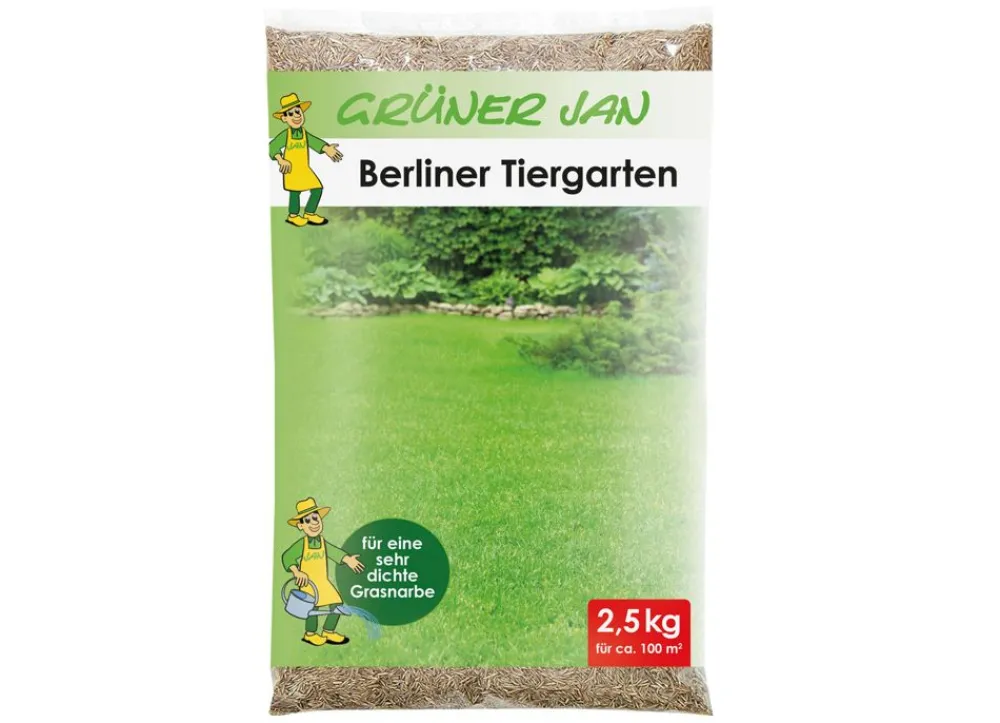 Grüner Jan Rasensamen^Gruner Jan Rasensamen Berliner Tiergarten 2,5Kg