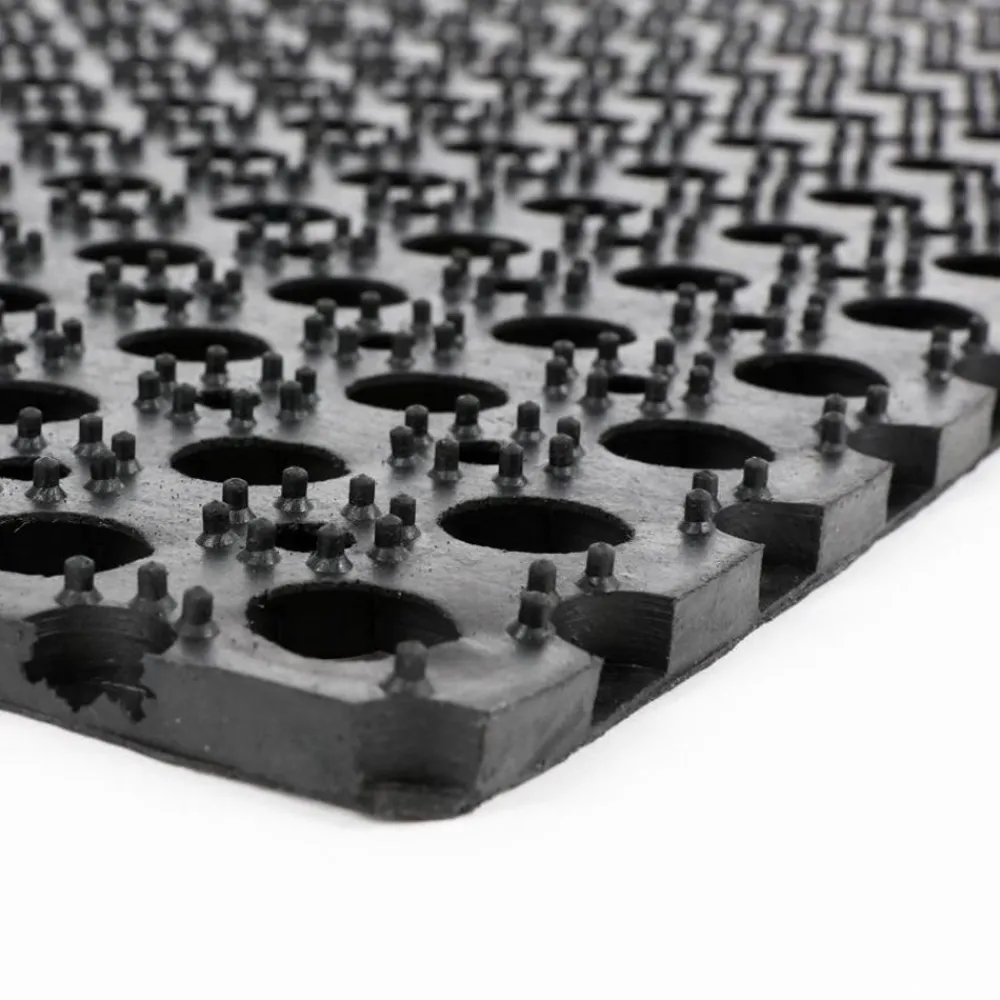 Pseudohersteller Haushaltshelfer^Gummi-Fusmatte 80X60Cm Schwarz