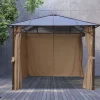 Sunny Moments Pavillons^Hardtop-Gartenpavillon Mit Seitenteilen 3X3M