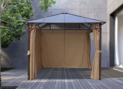 Sunny Moments Pavillons^Hardtop-Gartenpavillon Mit Seitenteilen 3X3M