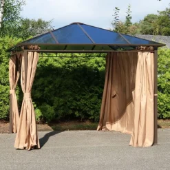 Sunny Moments Pavillons^Hardtop-Gartenpavillon Mit Seitenteilen 3X3M