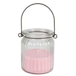 TP Duftkerzen^Henkelglas Mit Citronella 7,5X9,5Cm Pastell