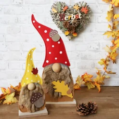 New Home Autumn Gartenfiguren^Herbst-Dekofigur Zwerg 47Cm