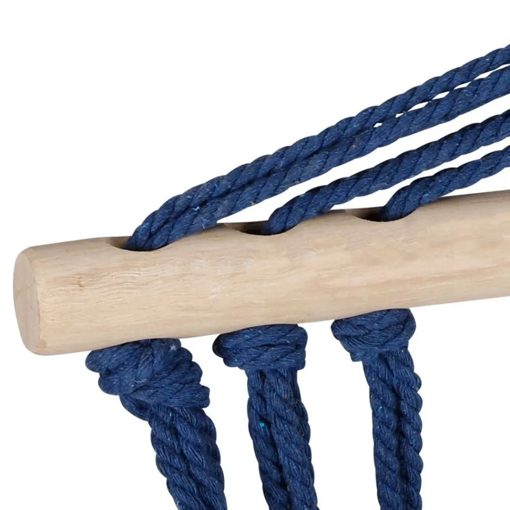 TP Hängesessel^Hängesessel Grau-Blau/Gestreift
