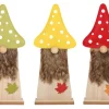 New Home Autumn Weihnachtswichtel^Holzdeko Herbstwichtel 32,5Cm