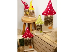 New Home Autumn Weihnachtswichtel^Holzdeko Herbstwichtel 41Cm