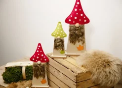 New Home Autumn Weihnachtswichtel^Holzdeko Herbstwichtel 41Cm