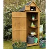 TP Gartenschränke^Holz-Gartenschrank 179Cm Natur