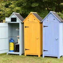 TP Gartenschränke^Holz-Gartenschrank 179Cm Natur