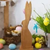 TP Gartenfiguren^Holz-Osterhase Klein 40Cm