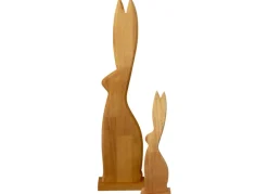 TP Gartenfiguren^Holz-Osterhase Klein 40Cm