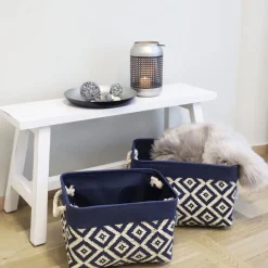 TP Sitzmöbel^Holz-Sitzbank Ranch Used-Look 90X34X46Cm Weis