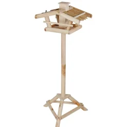 TP Vogel- Und Insektenhäuser^Holz-Standfus Fur Vogelhaus Natur 16800305