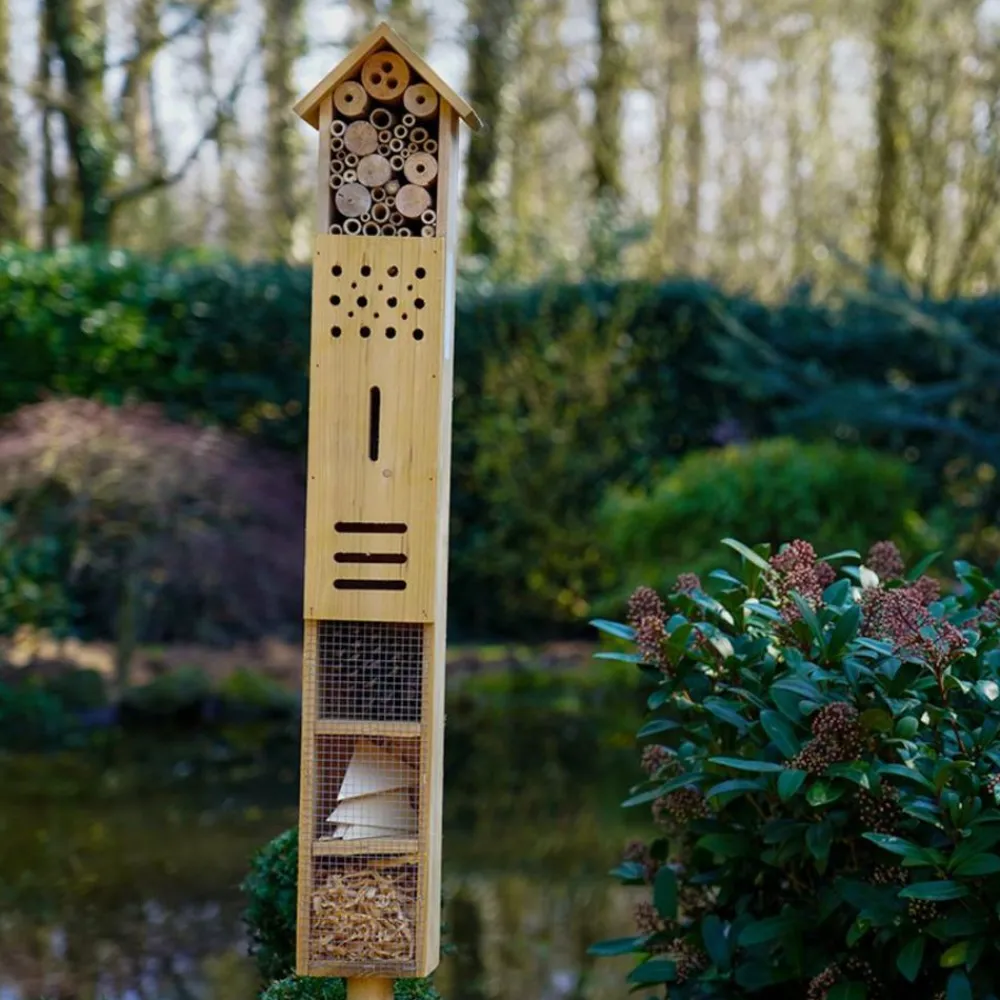 TP Vogel- Und Insektenhäuser^Insektenhotel Xl Auf Holzstab