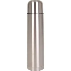 TP Geschirr Und Getränkebehälter^Isolierflasche Aus Edelstahl 1L