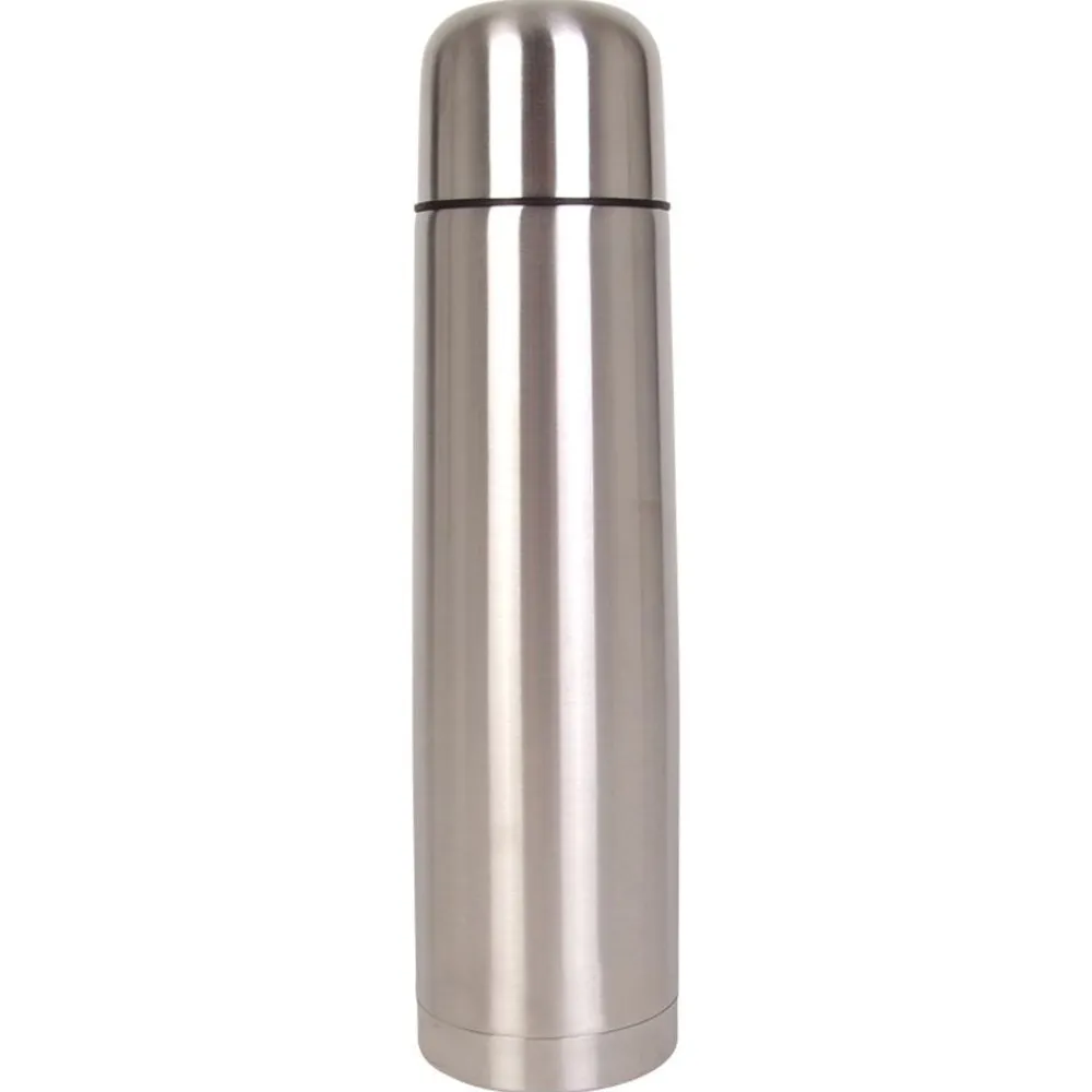 TP Geschirr Und Getränkebehälter^Isolierflasche Aus Edelstahl 1L