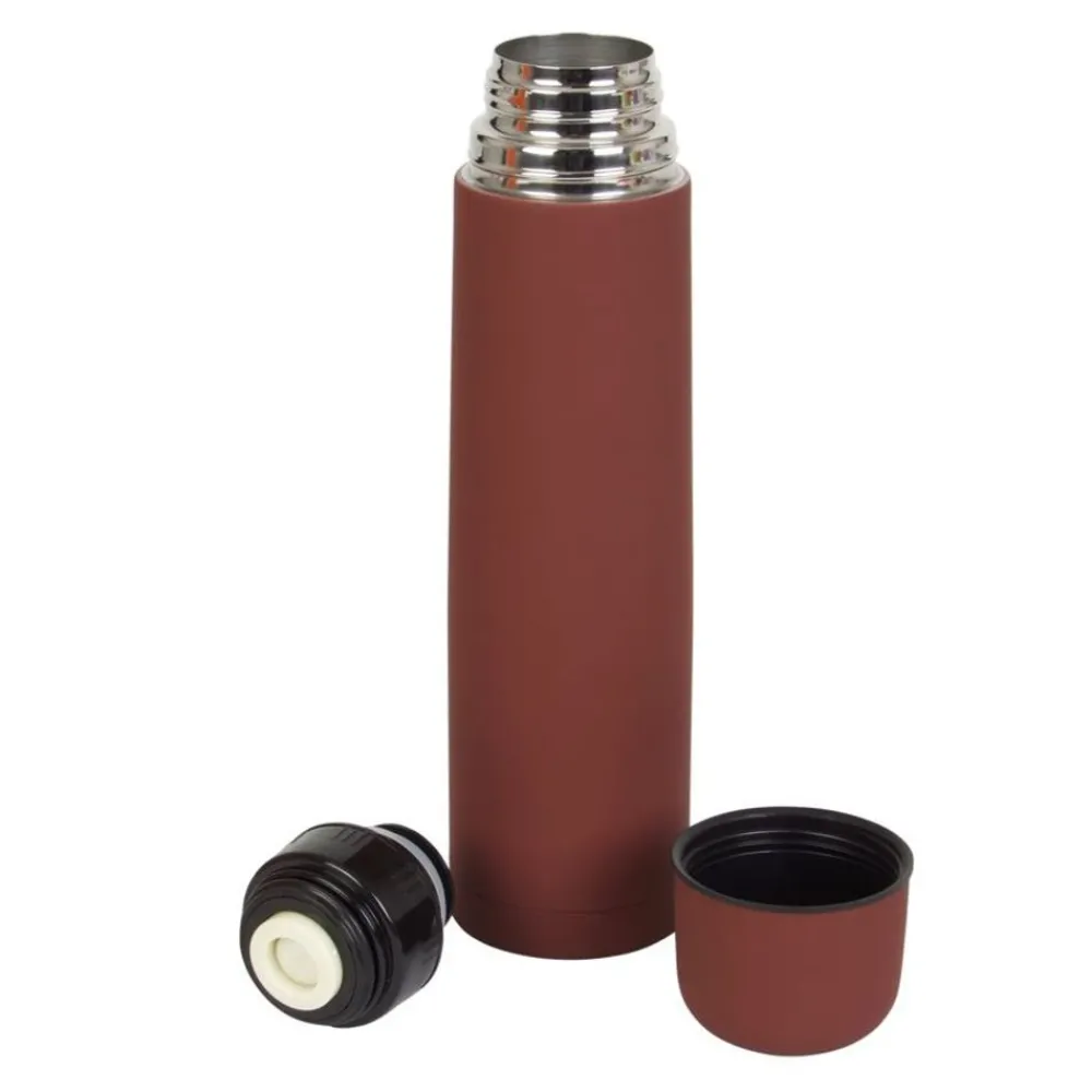 TP Geschirr Und Getränkebehälter^Isolierflasche Soft Touch 1 Liter