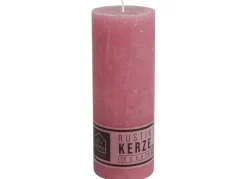 New Home Candlelight Stumpenkerzen^Kerze Rustikal 68X180Mm Altrosa