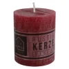 New Home Candlelight Stumpenkerzen^Kerze Rustikal 68X80Mm Beere