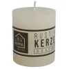 New Home Candlelight Stumpenkerzen^Kerze Rustikal 68X80Mm Champagner