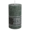 New Home Candlelight Stumpenkerzen^Kerze Rustikal 68X120Mm Dunkelgrun