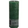 New Home Candlelight Stumpenkerzen^Kerze Rustikal 68X180Mm Dunkelgrun