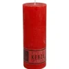 New Home Candlelight Stumpenkerzen^Kerze Rustikal 68X180Mm Rot