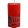 New Home Candlelight Stumpenkerzen^Kerze Rustikal 68X120Mm Rot