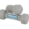 TP Sport Und Fitness^1Kg Hantel Hellgrau