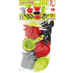ecoiffier Spielzeug Für Drinnen^Kinder-Kochtopfset 19-Teilig