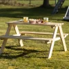 Sunny Moments Gartensitzgruppen^Kinder-Picknicktisch Aus Kiefernholz 90X50X79Cm