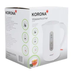 Korona Küchengeräte^ Wasserkocher 1,7L Weis
