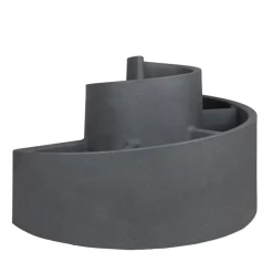 Jelenia Plast Pflanzkübel^Kubus Xxl-Krauterspirale 80X50X64Cm Anthrazit