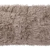 New Home Textilien, Decken Und Kissen^Kunstfellteppich 90X60Cm Taupe